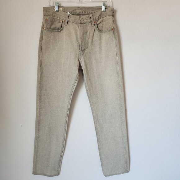 NWoT Levi's Sample "Not For Resale" 501 Premium Big E Jeans Button-fly Grey